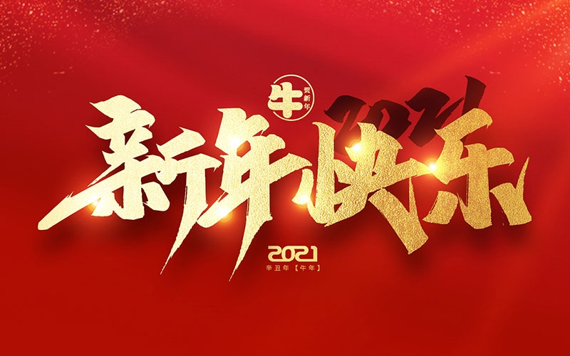 麗水市第二建筑工程有限公司祝全國人民2021年新年快樂??！